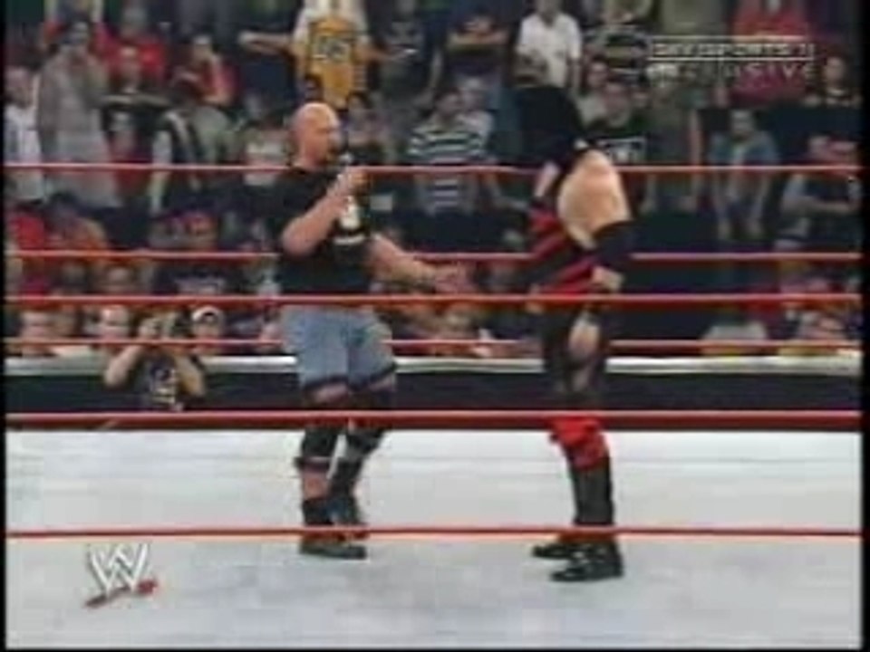 STONE COLD CALLS OUT KANE