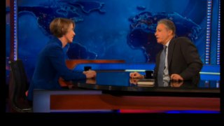 Rising Democratic Star and Jon Stewart Take On Big Money in Politics