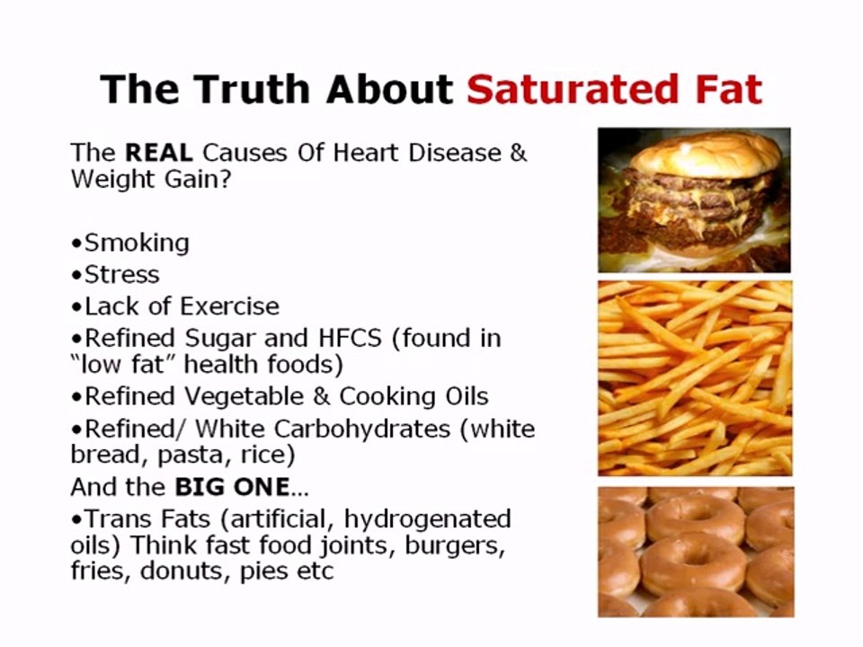 Saturated Fat Is It Really Bad For Us TRUTH EXPOSED!