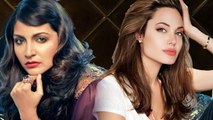 Anushka Sharma's Angelina Jolie ACT @ London Fashion Week