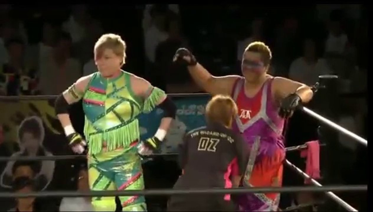 Dynamite Kasai & Aja Kong vs Shuji Ishikawa & SAGAT