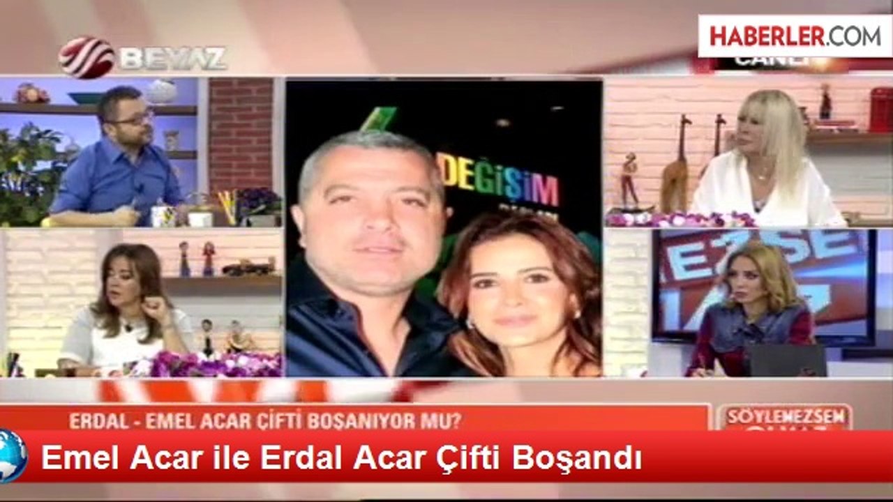 Emel Acar, Erdal Acar'dan Şiddet Gördüğü İçin Boşanmış