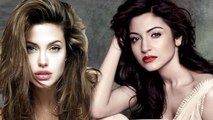 Anushka @ London Fashion Week  Does She Resemble Angelina Jolie?
