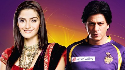 Sonam Kapoor Plays Physiotherapist To SRK’s Kolkata Knight Riders
