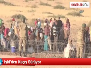 IŞİD'den Kaçış Sürüyor