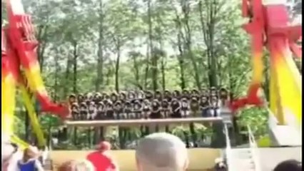 Lunaparkta İnanılmaz Korkunc Eğlence