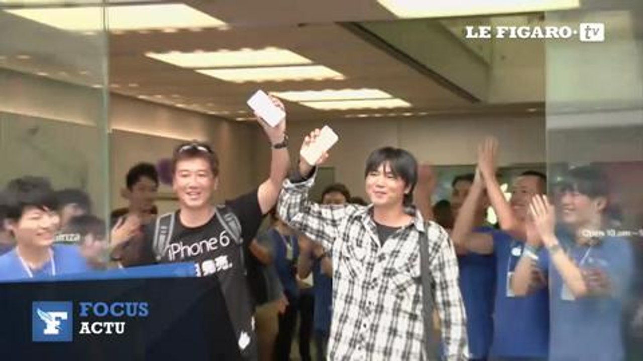 iPhone 6 : les premiers clients applaudis en héros