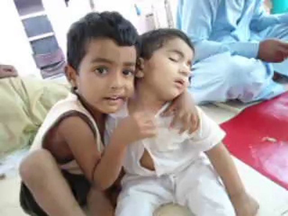 Umair sleeping