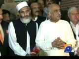 Siraj fears disaster if sit-ins prolonged-19 Sep 2014