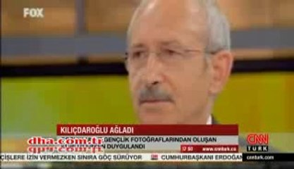 Kılıçdaroğlu canlı yayında ağladı I www.halkinhabercisi.com