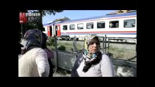 Akhisar'da Tren Kazası 1 Ölü