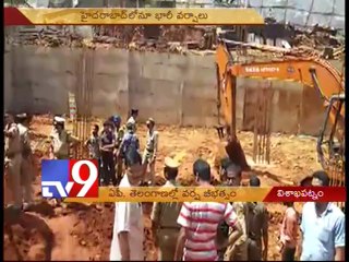 Heavy rain disrupts daily life in A.P and Telangana