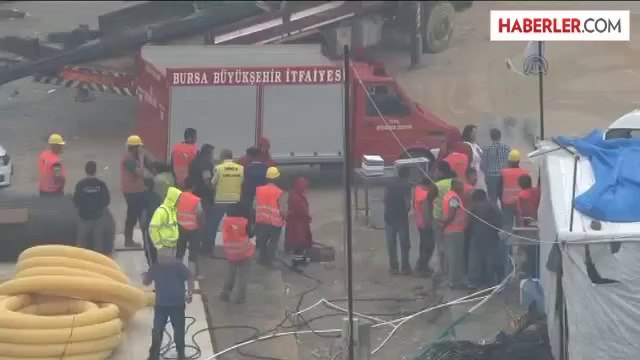 Yüksek Hızlı Tren tünel inşaatında yangın -