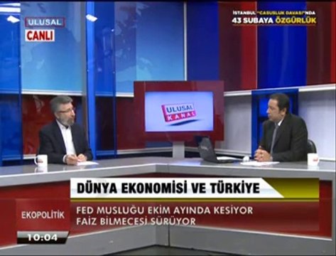 Uğur CİVELEK ve Çetin Ünsalan ile EkoPolitik 19 Eylül 2014