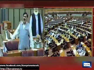 Dunya News-ANP's Shahi Syed cries in parliment over IDPS' problems