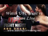 Hunt vs Nelson Live UFC Fight Online