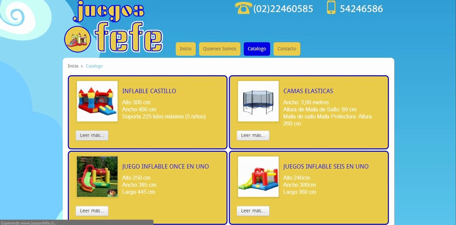 Juegos fefe | Myrdesign