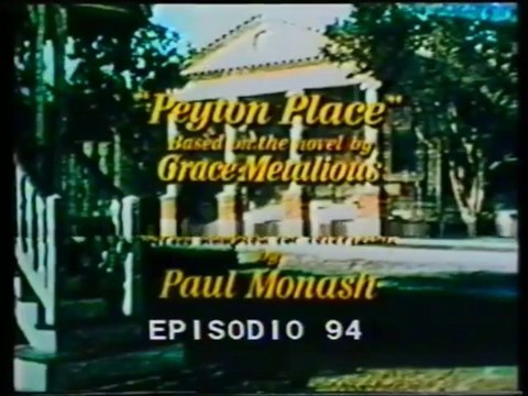 Sequenza (RETECAPRI) Annuncio T. Iaccarino + SerieTV PEYTON PLACE sigla apertura (Ott. 84)