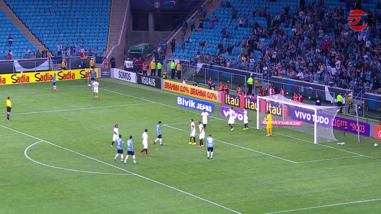 Santos e Grêmio ficam em um empate sem gols