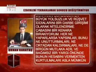 KÖŞELİ YAZILAR -  ORHAN KARATAŞ 19.09.2014