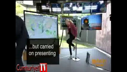 Canlı yayında dünya rekoru kırdı