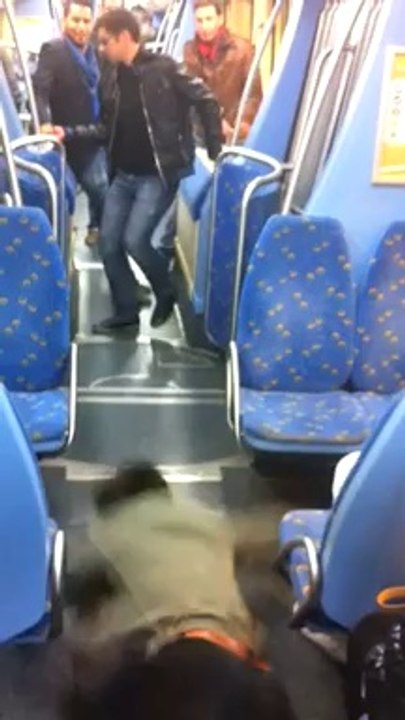 subway stunt goes wrong - Fails World