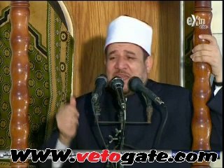 وزير الأوقاف يبكى فى خطبة الجمعة