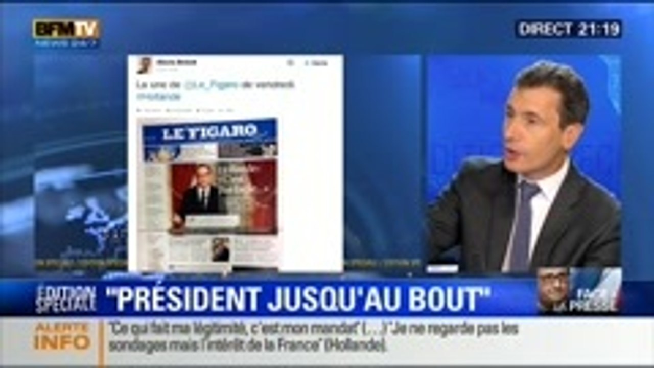 Conférence de Presse de François Hollande: Les décryptages de Thierry Arnaud, Ruth Elkrief, Laurent Neumann et Yves-Marie Cann - 18/09 5/6
