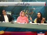 Marvi lost today's income, Rana Mubashir Kicked by wearing Showbaz Sarif's long shoes