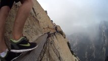 La randonnée la plus dangereuse du monde : Hua Shan plank en chine