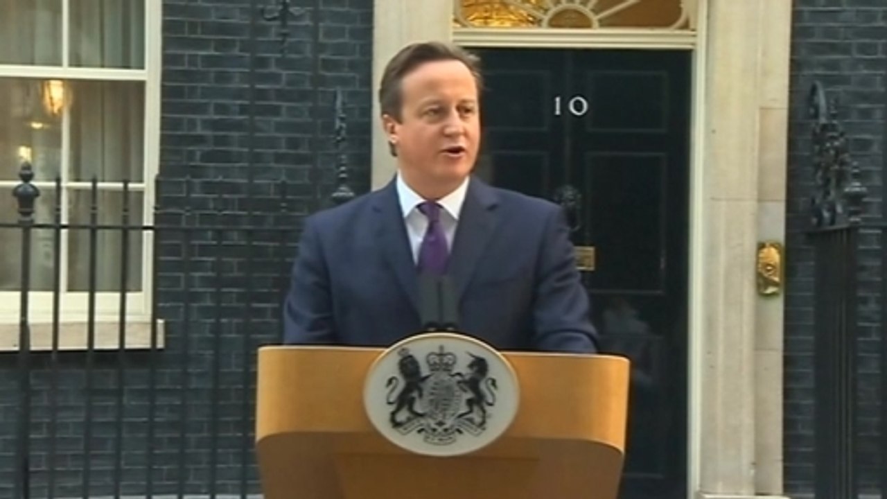 Cameron "delighted" with Scottish indepedence vote