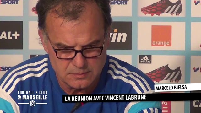 OM - J6: Pour Bielsa, son problème avec Labrune est clos