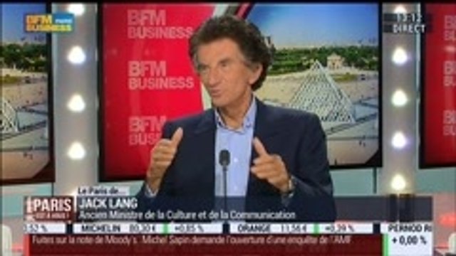 Le Paris de Jack Lang, dans Paris est à vous – 19/09