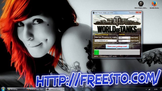 How To get free gold in World of Tanks? - WoT Points Adder by FREESTO