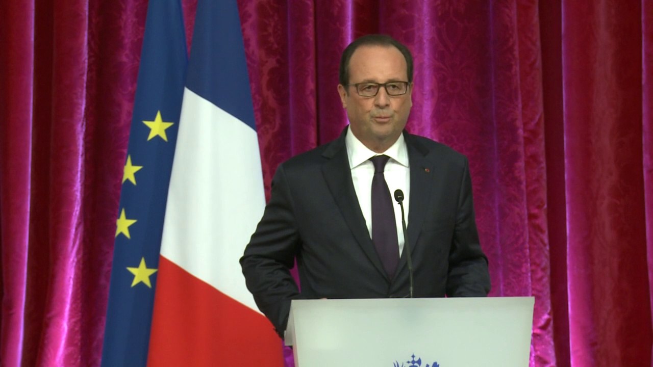 François Hollande évoque les frappes contre l'Etat islamique