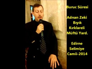 Sıradışı Müftüden Selimiyede Kuran Tilaveti