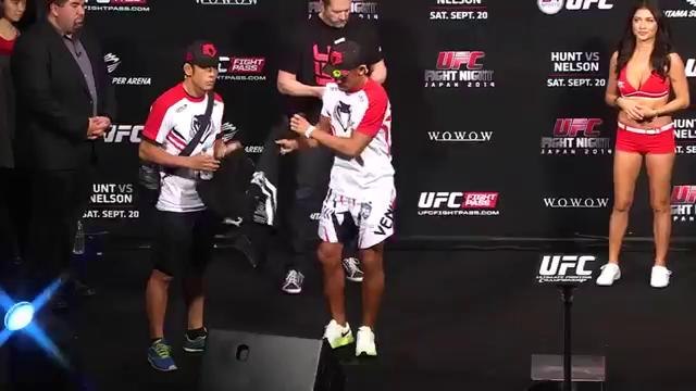 UFC Fight Night 52 weigh-ins