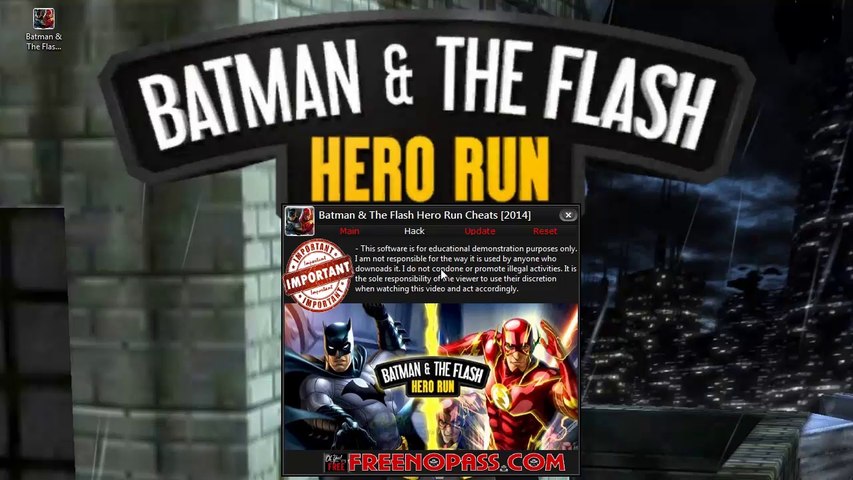 Batman & The Flash Hero Run Cheats [September 2014] No Jailbreak [Android  iOS] Batman Hack FREE - video Dailymotion