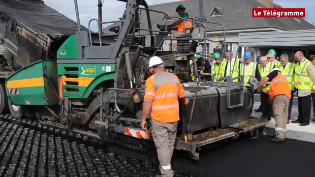 Saint-Brieuc. Nouveau revêtement, une première en Bretagne