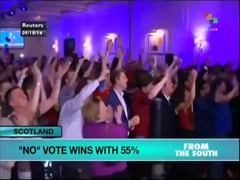 Scottish voters reject independence