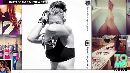 Rin Nakai and Miesha Tate bring sexy to UFC party.