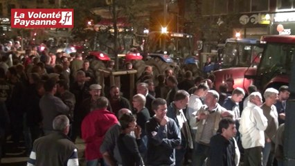 400 tracteurs à Rodez (FDSEA-JA) : «non à la zone vulnérable !»