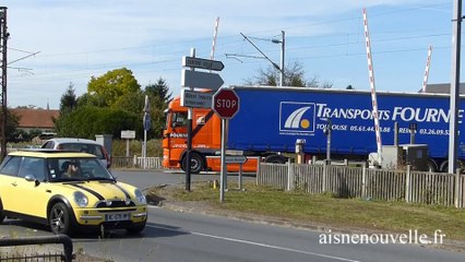 A Chauny : le passage à niveau le plus dangereux de l'Aisne