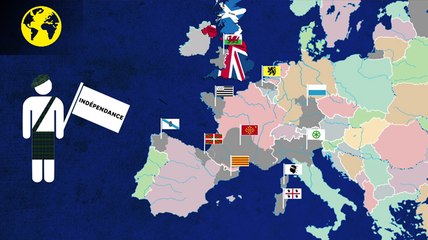 Infographie Animée : comprendre les indépendantistes européens