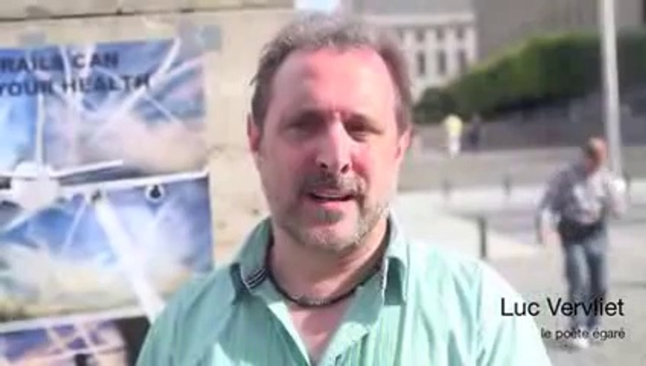 Marche mondiale pour un ciel sans chemtrails ni géo-ingénierie 25-08-2013 Belgique, GMACAG, les enfants de la terre