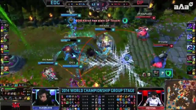 S4WC Day 2 - EDG vs DP - Group A - League of Legends