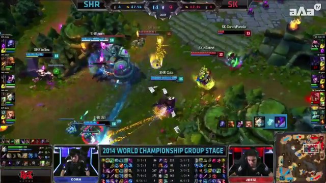 S4WC Day 2 - SHR vs SK - Group A - League of Legends