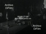 DiFilm - Juan Carlos Ongania se reune con Felipe Herrera (BID) 1967