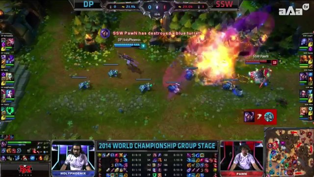 S4WC Day 2 - DP vs SSW - Group A - League of Legends