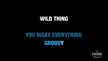Wild Thing in the Style of _The Troggs_ karaoke video with lyrics (no lead vocal)